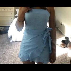 Light blue summer dress